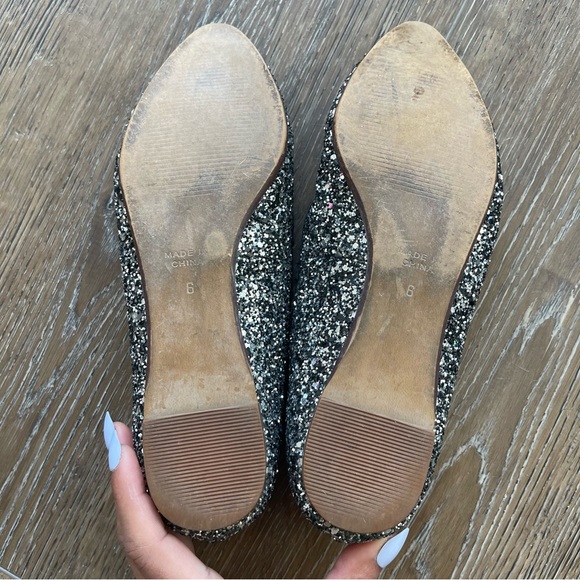 MADEWELL glitter flats - Picture 3 of 3